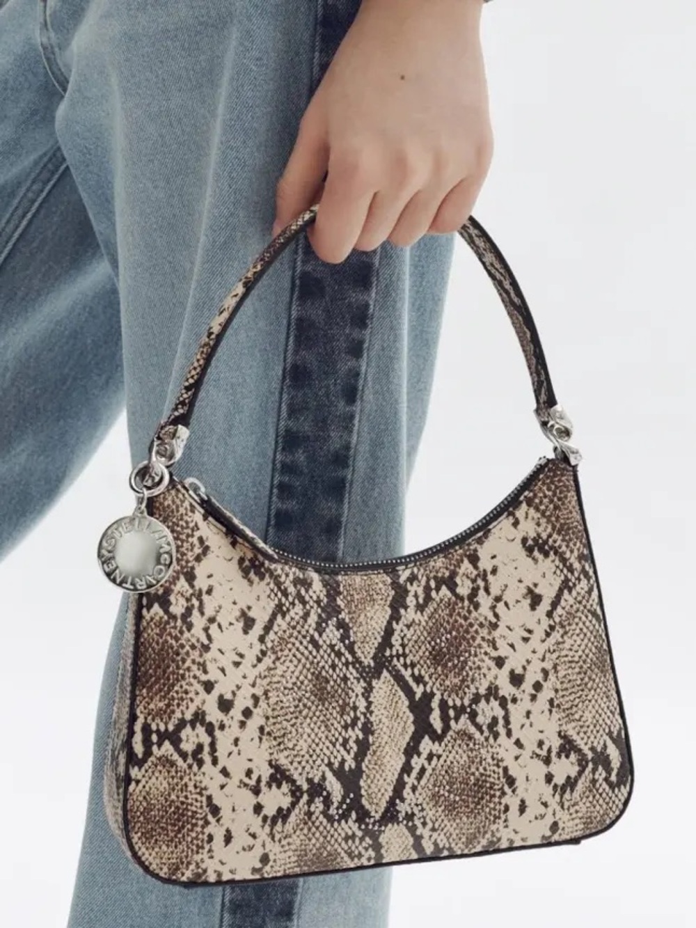NWT Stella McCartney for H&M
Snakeskin Print Shoulder Bag